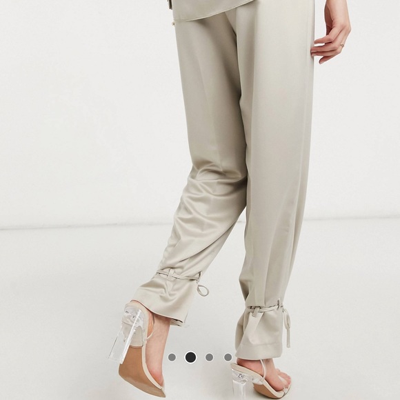 Cuffed tailored pants - Picture 2 of 4